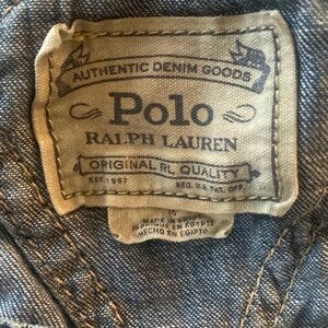Polo by Ralph Lauren Denim Jumpsuit